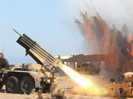 حمله موشکی ارتش یمن به مواضع سعودیها  ارتش یمن