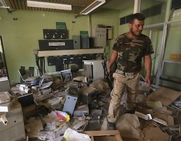 دژ مستحکم داعش سقوط کرد+تصاویر سقوط دژ داعش