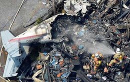 طلسم یکساله آنتونوف ۱۴۰ شکسته میشود؟  سقوط هواپیما روی خانه ها