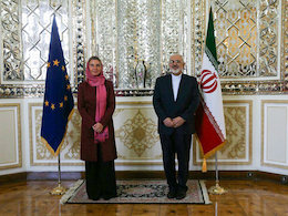 آغاز دور جدید گفتگوهای سطح بالا در آینده نزدیک/موگرینی: ظرفیت توافق هسته ای بسیار گسترده است      ظریف و موگرینی