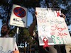 اعتراض دانشجویان به سفر فابیوس به تهران