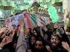 تشییع روحانی شهید مدافع حرم