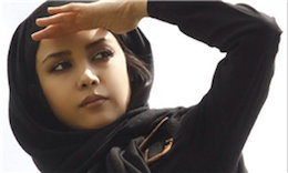 بازی همسر پیمان ابدی در یک فیلم +عکس  ساناز نوروززاده، همسر پیمان ابدی