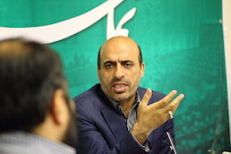 محمدحسن آصفری در حاشیه بازدید از سایت «نماینده»