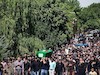 تشییع پیکر شهید آصف حیدری