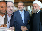 روحانی و لاریجانی-انتخابات مجلس