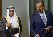 دیدار وزاری خارجه روسیه و عربستان