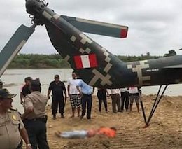 هلی کوپتر نخست وزیر، سر دختر را قطع کرد+عکس  حادثه در پرو