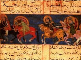 تصویرگری کتاب در جهان اسلام با چه کتابی آغاز شد؟  تصویرگری