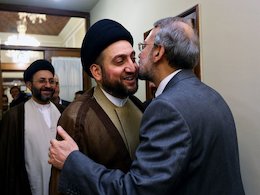 دیدار روسای مجلس عراق و ایران