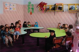 مهد کودک داعشی ها!/عکس مهد کودک داعشی ها
