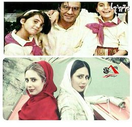 عکس باورنکردنی از خواهران غریب سینمای ایران 123