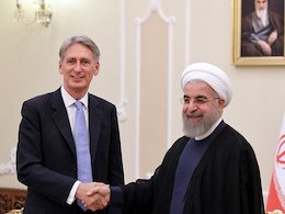 دیدار هاموند با روحانی