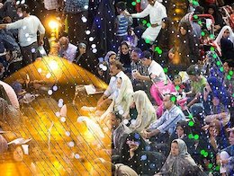 هجرت امام رضا(ع) به مرو باعث تجدید حیات اسلام شد حرم رضوی در شب میلاد امام رضا(ع)