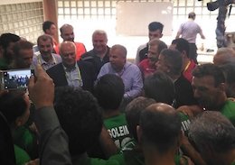 رختکن تیم ستارگان ایران +عکس   تیم ستارگان ایران