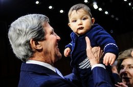 نوه ایرانی جان کری+عکس  نوه ایرانی جان کری