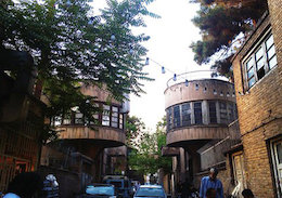 متفاوت ترین کوچه تهران+ عکس  متفاوت ترین کوچه تهران