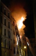 آتش سوزی در پاریس