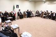 دیدار ‫اعضای مجلس خبرگان با رهبرانقلاب