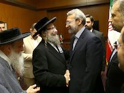 ديدار رئيس مجلس شوراي اسلامي با جامعه يهوديان ضد صهيونيست آمريکا 