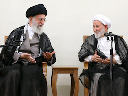 مصلحت نیست مجلس شورای اسلامی از موضوع بررسی برجام کنار گذاشته شود/ مسئولان و شخصیتهای دارای نفوذ کلام باید زمینه ساز آرامش و سکینه در کشور شوند دیدار اعضای مجلس خبرگان با رهبر معظم انقلاب/*