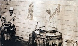 کارگاه بستنی سازی اکبر مشتی /عکس بستنی سازی اکبر مشتی