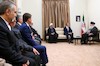 دیدار رئیس‌جمهور قرقیزستان با رهبر انقلاب 