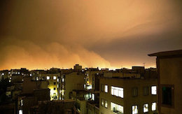 خسارت ۱۰۰ میلیارد تومانی طوفان به شبکه برق سراسری  طوفان تهران