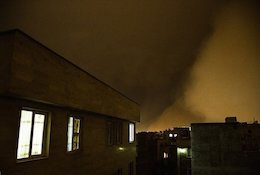 پیش بینی وزش باد شدید در تهران  طوفان تهران