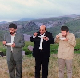 ضرغامی در لباس سنتی قوم بختیاری+ عکس  ضرغامی