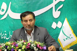 شهروز افخمی نماینده ملکان، در حاشیه بازدید از سایت «نماینده»