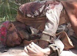 تیرباران ۱۳ شیعه هزاره در افغانستان+تصاویر(۱۸+) تیرباران شیعیان افغانستان