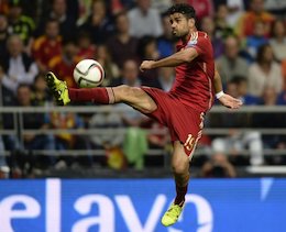 بازگشت خائن به میدان فوتبال!/عکس دیگو کاستا