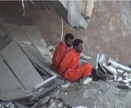 جدیدترین شیوه اعدام داعش+تصاویر  جنایت داعش