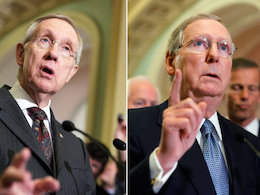 دعوای رهبران اقلیت و اکثریت سنای آمریکا بر سر «فیلی باستر» فیلی باستر