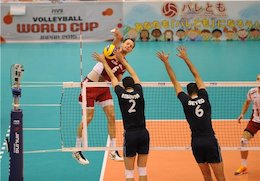 جام جهانی والیبال/ ایران ست دوم را هم واگذار کرد  والیبال ایران و لهستان