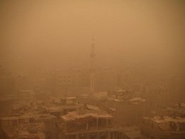 سوءاستفاده داعش از آبوهوای توفانی/تصاویر حمله داعش