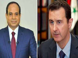 رئیس جمهور مصر: امنیت "مصر و سوریه" به هم پیوسته است مصر و سوریه