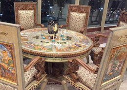 مبل ۲ میلیاردتومانی در برج میلاد !/عکس مبل ۲ میلیاردتومانی