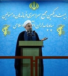 تحریمهای قدرتهای جهانی یک شبه لغو نمیشود ولی ما این کار را کردیم/ اجازه نمیدهیم برای ما تصمیم بگیرند روحانی//
