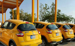 پستچی های شیک جزیره کیش!/عکس  پستچی های شیک جزیره کیش