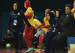 بازتاب صعود تیمملی فوتسال زنان ایران در سایت AFC مربی مرد روی نیمکت تیم فوتسال زنان