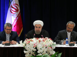 مشکلات ایران و آمریکا با دست دادن بنده و اوباما حل نمیشود/ مردم ایران از سیاست های آمریکا ناراحتند روحانی-نیویورک