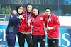 جشن قهرمانی تیم ملی فوتسال زنان ایران