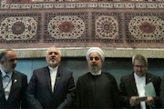 روحانی و فرش ایرانی