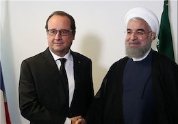 لغو ضیافت ناهار روحانی و اولاند بخاطر شراب اولاند و روحانی