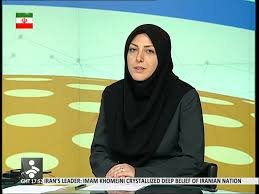 نظر گوینده اخبار در مورد سردار سلیمانی+عکس  المیرا شریفی مقدم