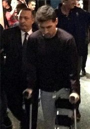 مسی مصدوم در زندان آرژانتین! لیونل مسی