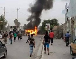 انفجار انتحاری داعش در کاظمین+عکس  انفجار انتحاری داعش