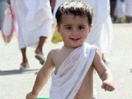 جذاب ترین کودک حاجی امسال/عکس  کودک حاجی